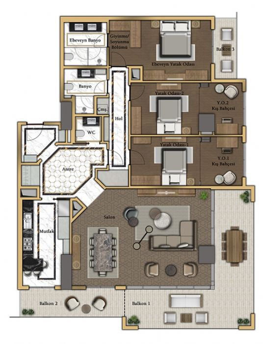 BÜYÜKYALI Floor Plans, Real Estate, Property, Turkey